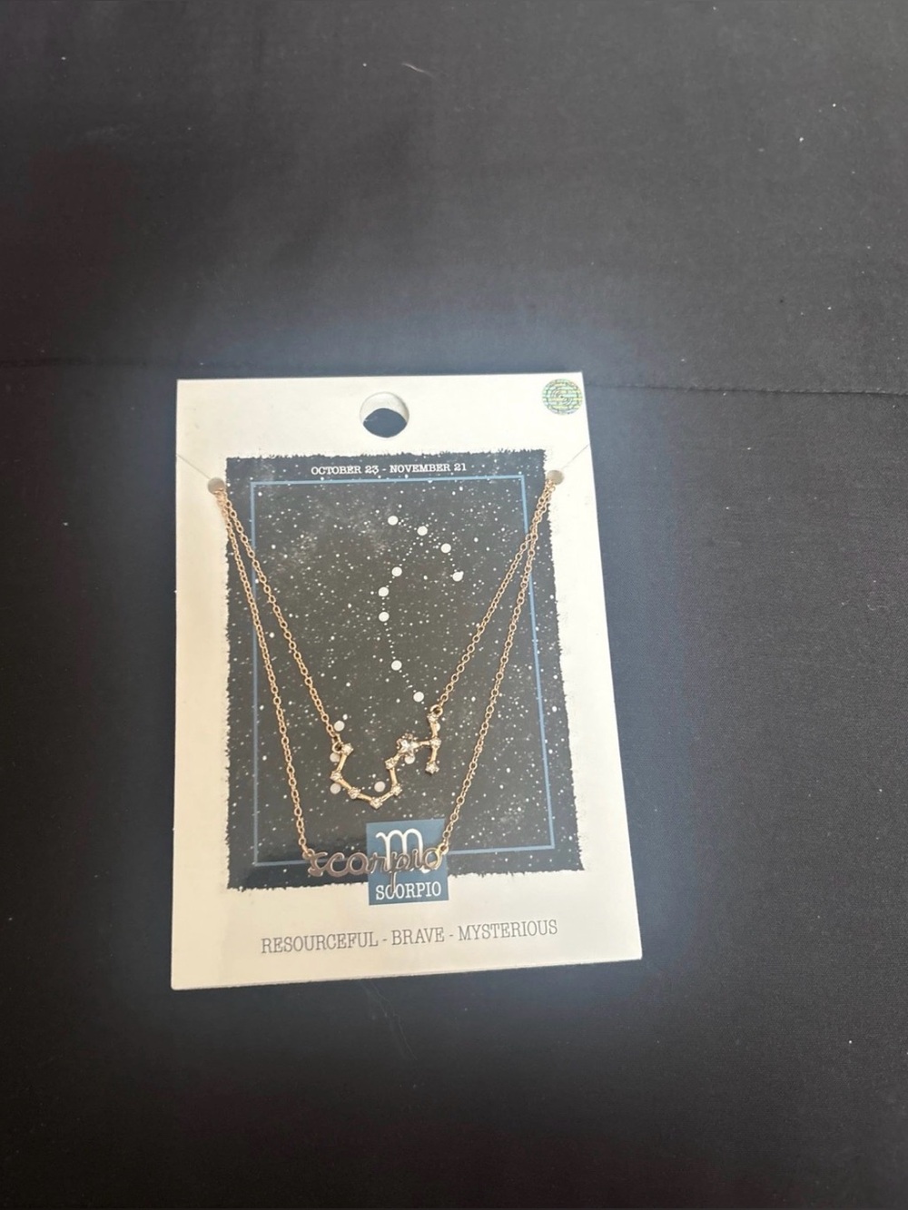 Forever 21 Gold Scorpio Necklace